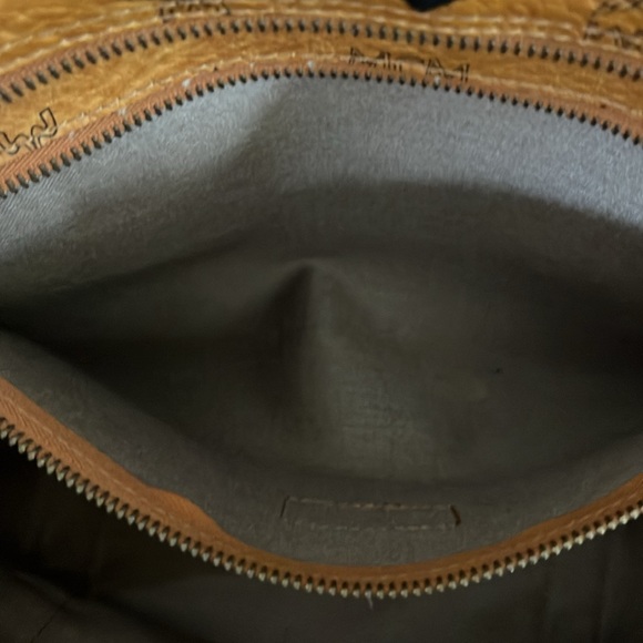 Vintage MCM Shopper Tote Cognac Visetos made in Germany - Picture 13 of 15